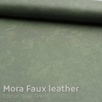 Mora Kunstleder | Sage Green | staaltje 6 cm X 7 cm