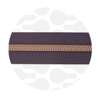 Midnight Plum - #S5 Rose Gold | Nylon Coil Zipper Tape | 3 meter