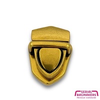 Boekentas slot | Triangle | Antique Gold