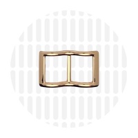 Smart | Wide mouth schuifgesp | 19 mm | Gold