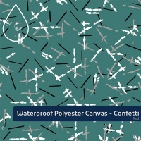 Seaspray Teal | Pencil Art | Wasserabweisend | 100 cm x 145 cm