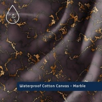 Midnight Plum | Marble | Waterafstotend | 100 cm x 145 cm