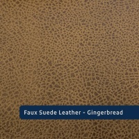 Gingerbread Brown | Faux Suedine | 50 cm x 145 cm