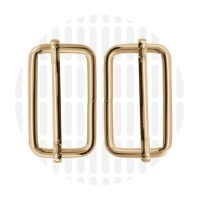 Basic | schuifgesp | 38 mm | Gold