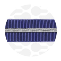 Blueberry - #S5 Silver | Zip Nylon | 1 mètre