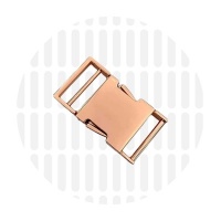 Premium | klikgesp | 25 mm | Rose Gold