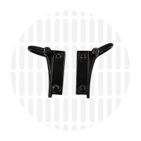 Gusset clips | Electro Black