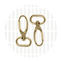 Elegant | Musketon | 19 mm | Gold