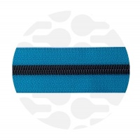 Lagoon Blue - #S5 Black | Spiraalrits Tape | 1 meter