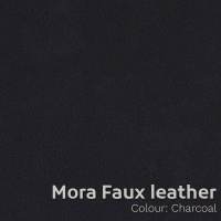 Mora Kunstleder | Charcoal Grey | Mora Faux Leather | roll 50 cm x 145 cm