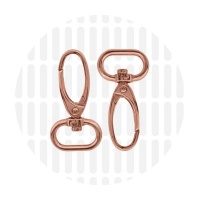 Elegant | Karabiner | 19 mm | Rose Gold
