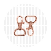 Basic | Karabiner | 19 mm | Rose Gold