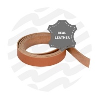 Leather strap 130cm - 15 mm - Burnt Sienna