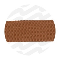 Cognac Brown - 19 mm | Katoenlook Tassenband | Pack of 1.5m