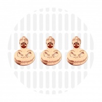 Jack #5S | schuiver spiraalrits | Rose Gold