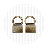 Edge connector | Antique Brass