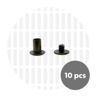 Boekschroeven 10x8 | Antique Brass