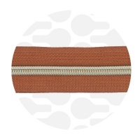 Burnt Sienna - #S5 Gold | Nylon Coil Zipper Tape | 1 meter