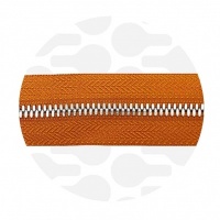 Pumpkin Spice - #M5 Silver | Metallreißverschlüsse