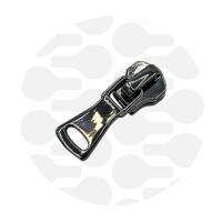 Allround #M5 | Runner voor metalen rits | Gun metal