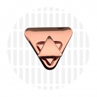 Draaisluiting | Triangle | Rose Gold