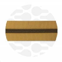 Striped Sahara - #5S Bronze | Nylon Coil Zipper Tape | 1 meter