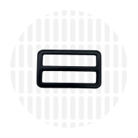 Sleek | schuifgesp | 38 mm | Electro Black