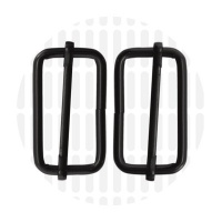 Basic | schuifgesp | 38 mm | Electro Black