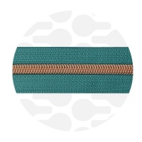 Deep Mint - #5S Rose Gold | Nylon Coil Zipper Tape | 10 meter