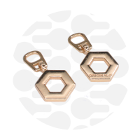 Snap-on Pull Hexagon | Gold