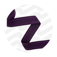 Midnight Plum | Tassenband Aspen Shimmer 38 mm | 3 meter