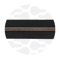 Pure Black - #S5 Gunmetal | Spiraalrits | 3 meter