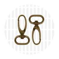 Elegant | Musketon | 19 mm | Antique Brass