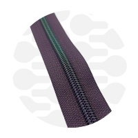 Midnight Plum - #S5 Galaxy | Nylon Coil Zipper Tape | 1 meter