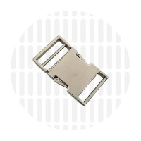 Premium | klikgesp | 25 mm | Nickel