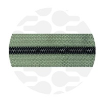 Willow green - #S5 Gunmetal | Spiraalrits | 1 meter