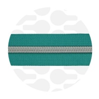 Tropical Teal - #S5 Silver | Spiraalrits | 3 meter