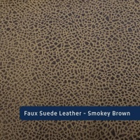 Smokey Brown | Faux Suedine | 50 cm x 145 cm