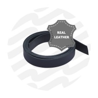 Leather strap 130cm - 25 mm - Ink Blue