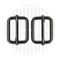 Basic | schuifgesp | 25 mm | Gun metal