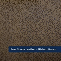 Walnut Brown | Faux Suedine | 50 cm x 145 cm