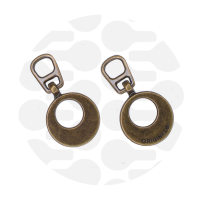 Snap-on Pull Circle | Antique brass