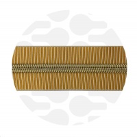 Striped Sahara - #5S Gold | Nylon Coil Zipper Tape | 10 meter