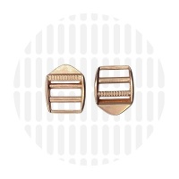 Ladder lock buckle | 25 mm | Rose Gold