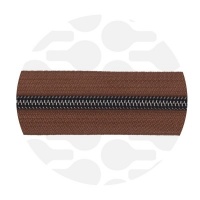 Earth Brown - #S5 Gunmetal | Spiraalrits | 3 meter