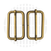 Basic | Strap slider | 38 mm | Antique Gold
