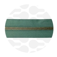 Mineral Green - #M3 Bronze | Metalen rits