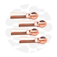 Classic #5S | schuiver spiraalrits | Rose Gold