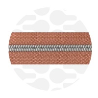 Melon Blush - #S5 Silver | Spiraalrits | 1 meter