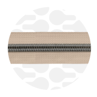 Coffee Cream - #S5 Gunmetal | Spiraalrits | 1 meter